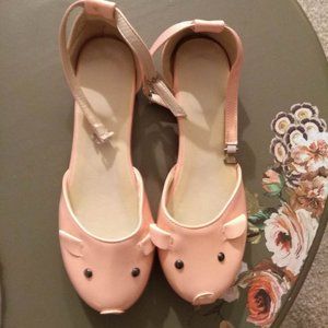 NEW Adorable Pale Pink Mouse Flats
